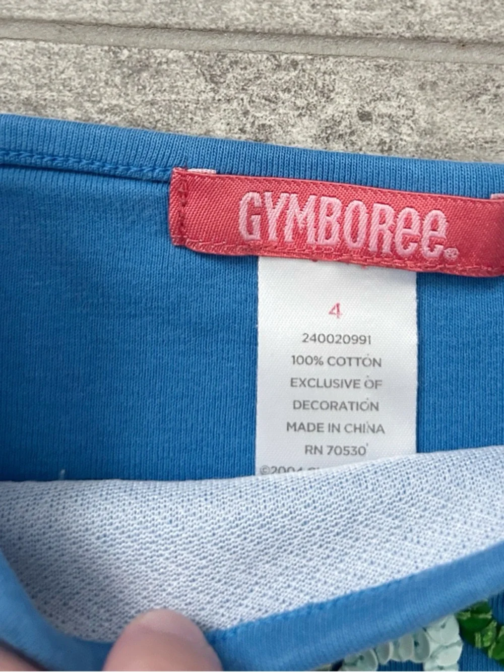 Gymboree splash top